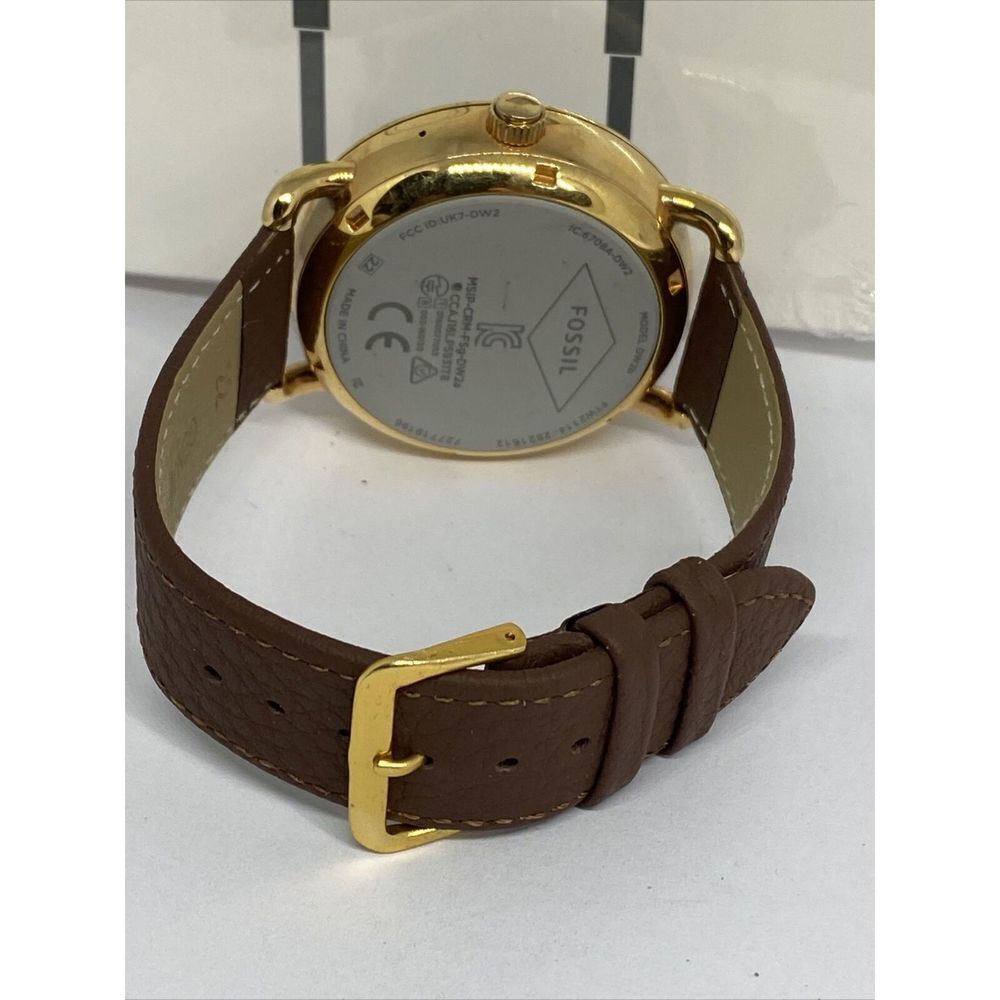 Fossil Gen 3 Authentic Genuine Smart Watch Custom Band FTW2114 CR605 - Picture 10 of 12